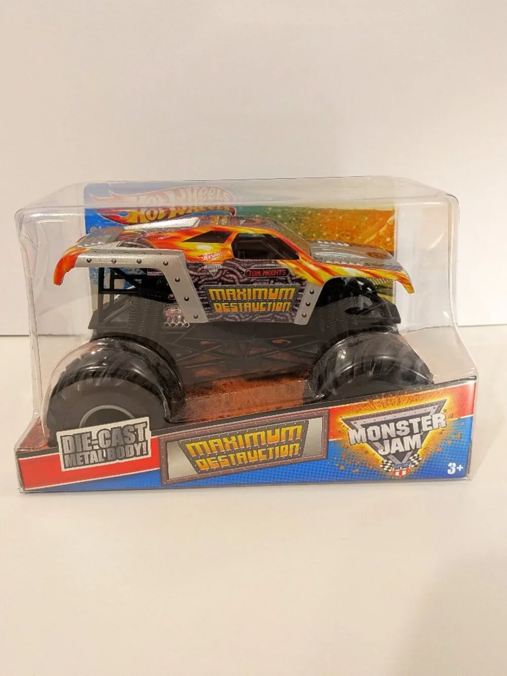 Hot Wheels Monster Jam Maximum Destruction 1:24 Scale 2012 Rare NIB TOM MEENTS